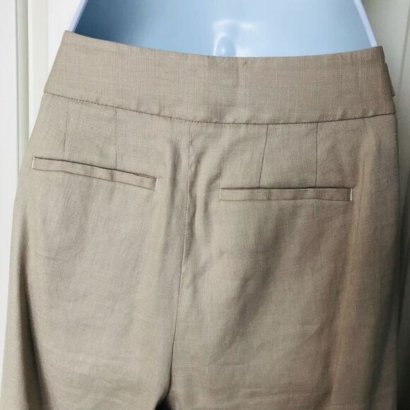 NWOT Talbots Windsor Linen Wide Leg Pants - Picture 7 of 16